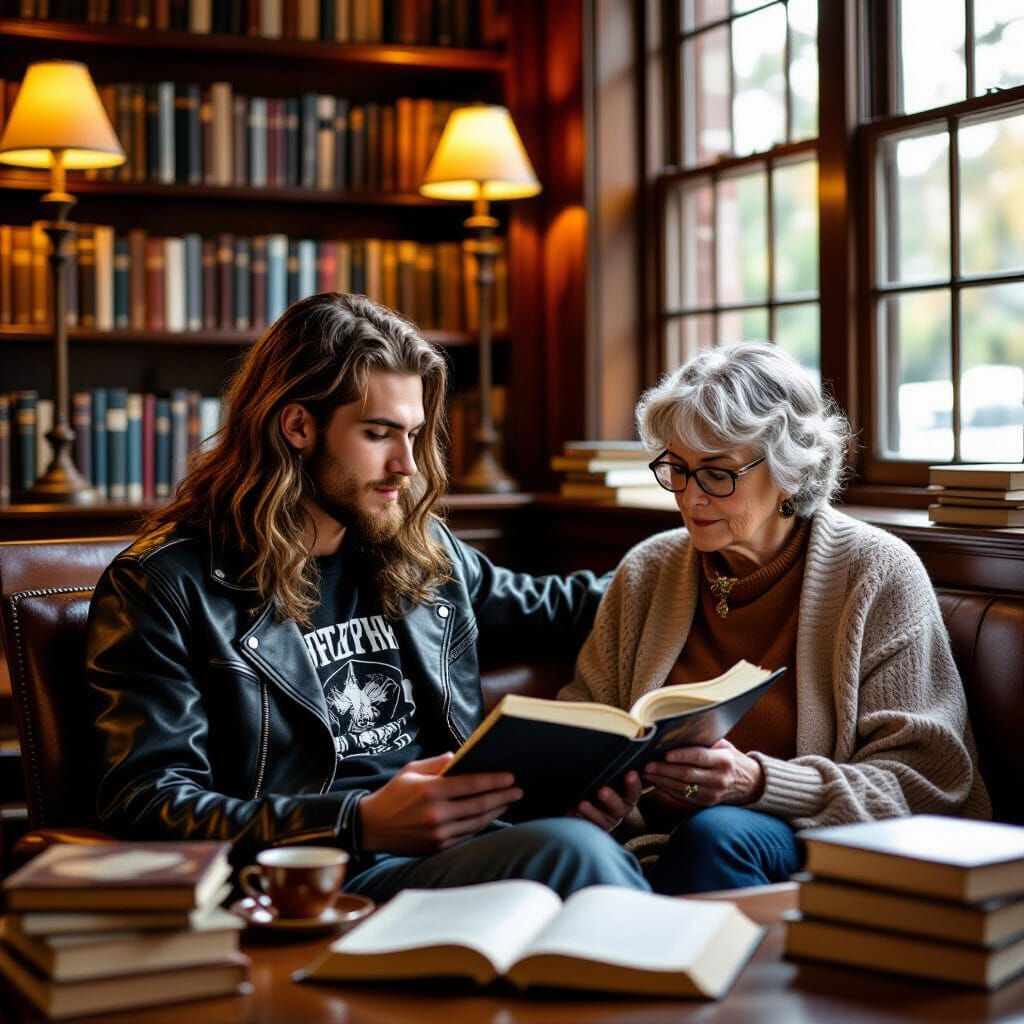 Generational Connection: Metalhead & Librarian Discuss Poetr...