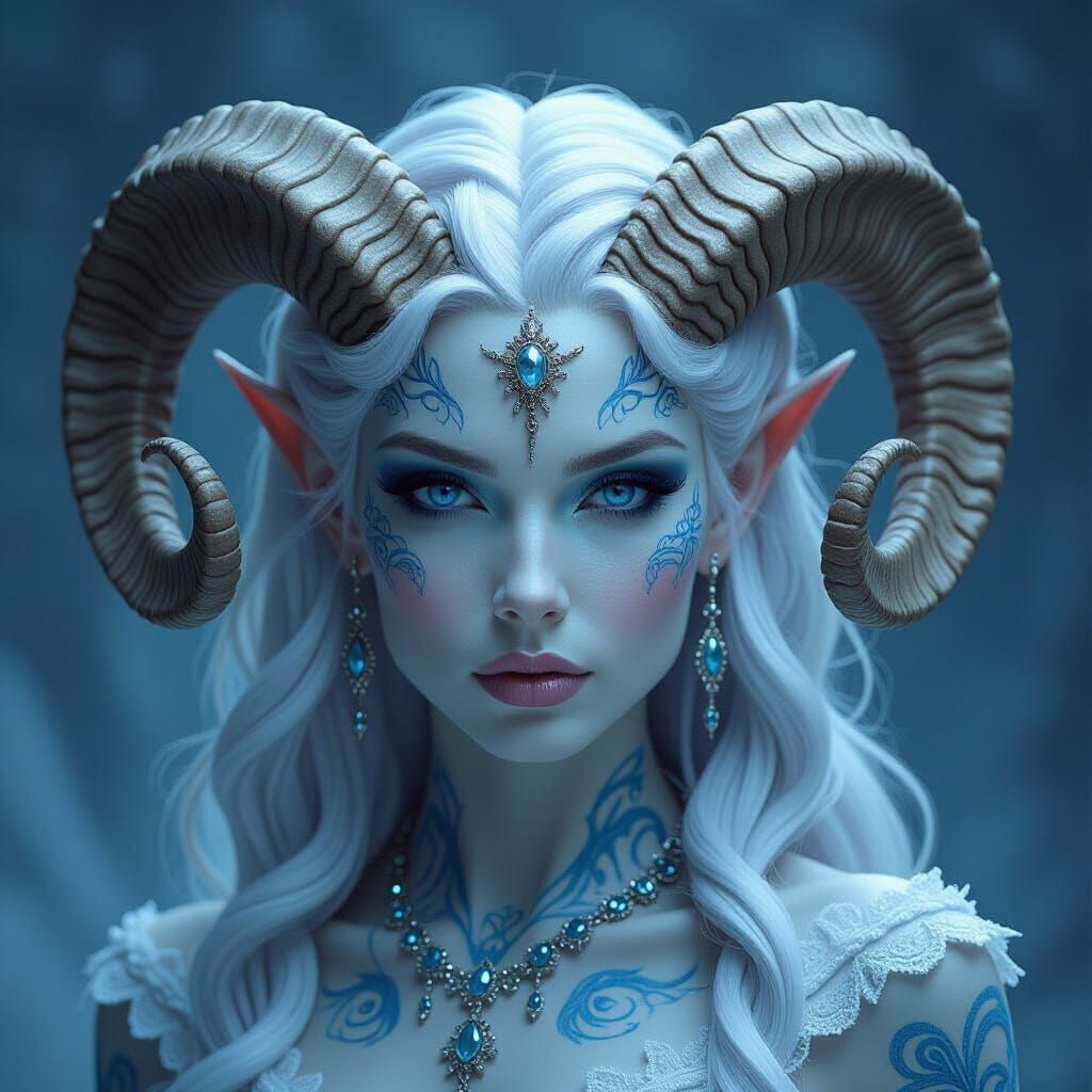 STYLE: "In style of Boris Vallejo + Magdalena Pagowska, where Vallejo’s hyper-realistic fantasy anatomy should sculpt th...