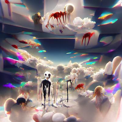 Abstract Representation of the Afterlife