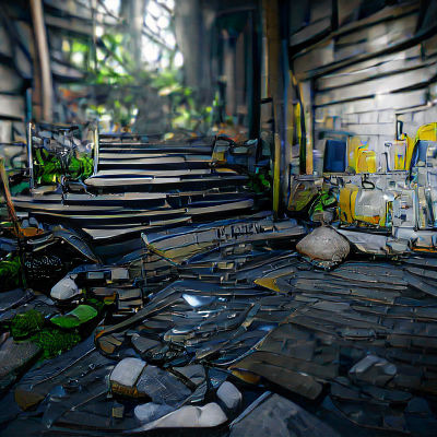Abandoned Landscape in Unreal Engine