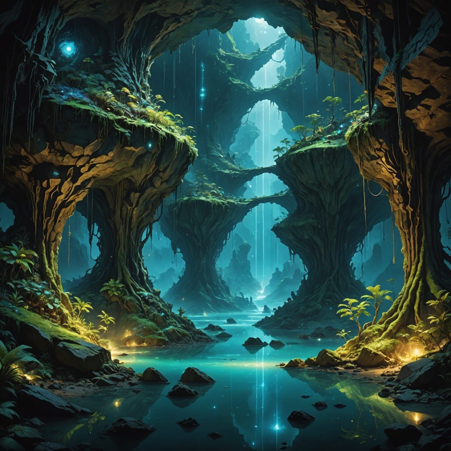 Hidden Earth: Underground World of Bioluminescence and Cryst...