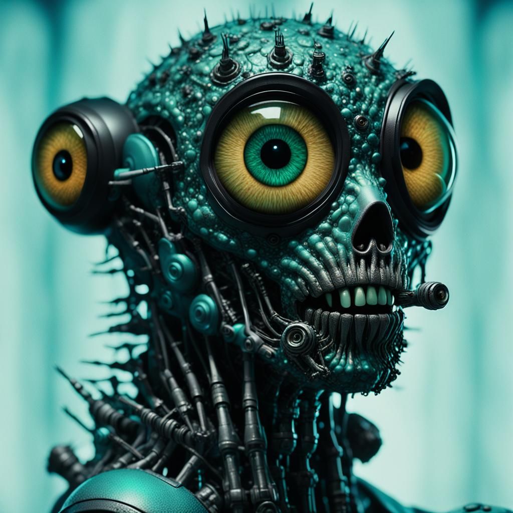 Biomechanical Horror Emerges from Darkened Laboratory