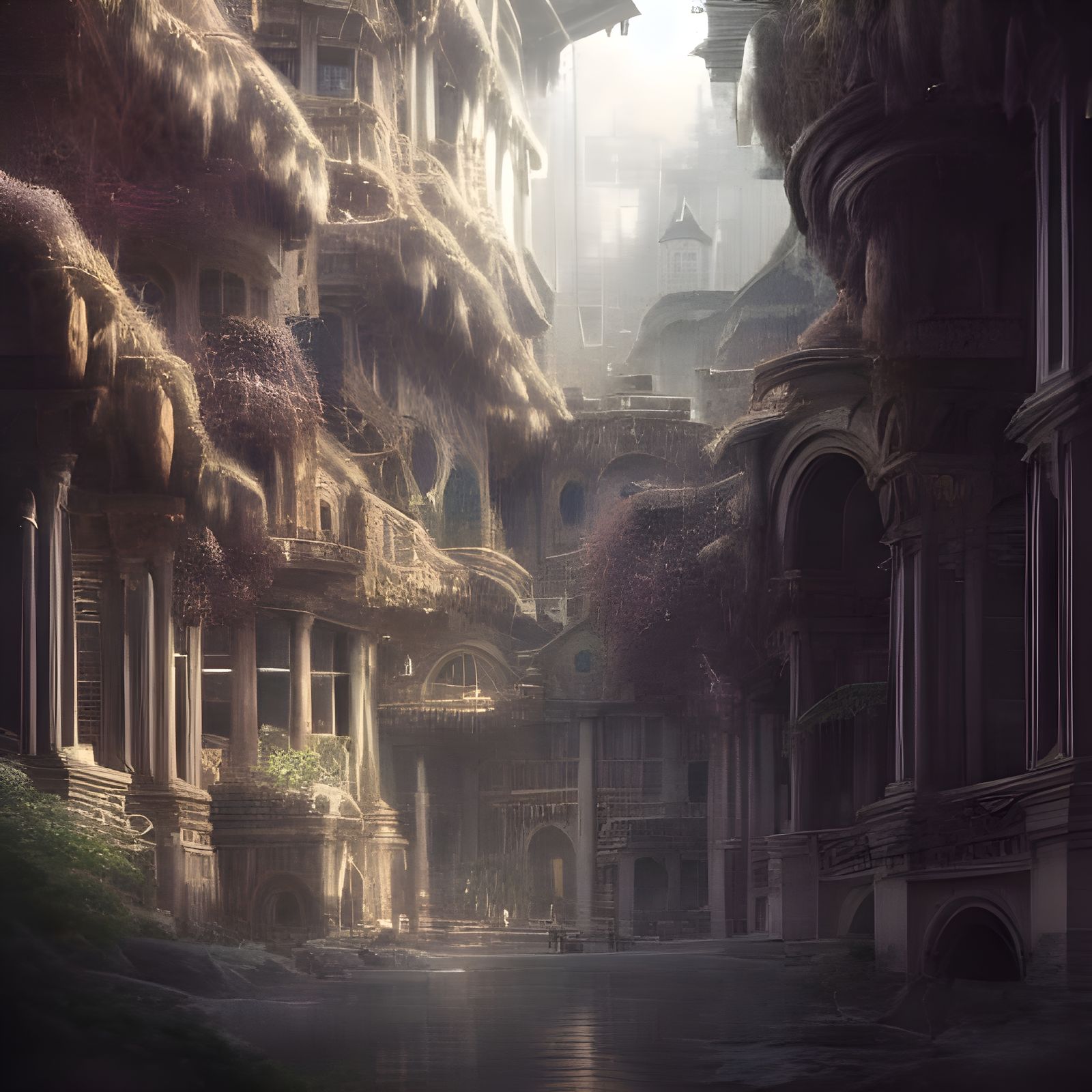 Epic Cinematic Digital Matte Painting