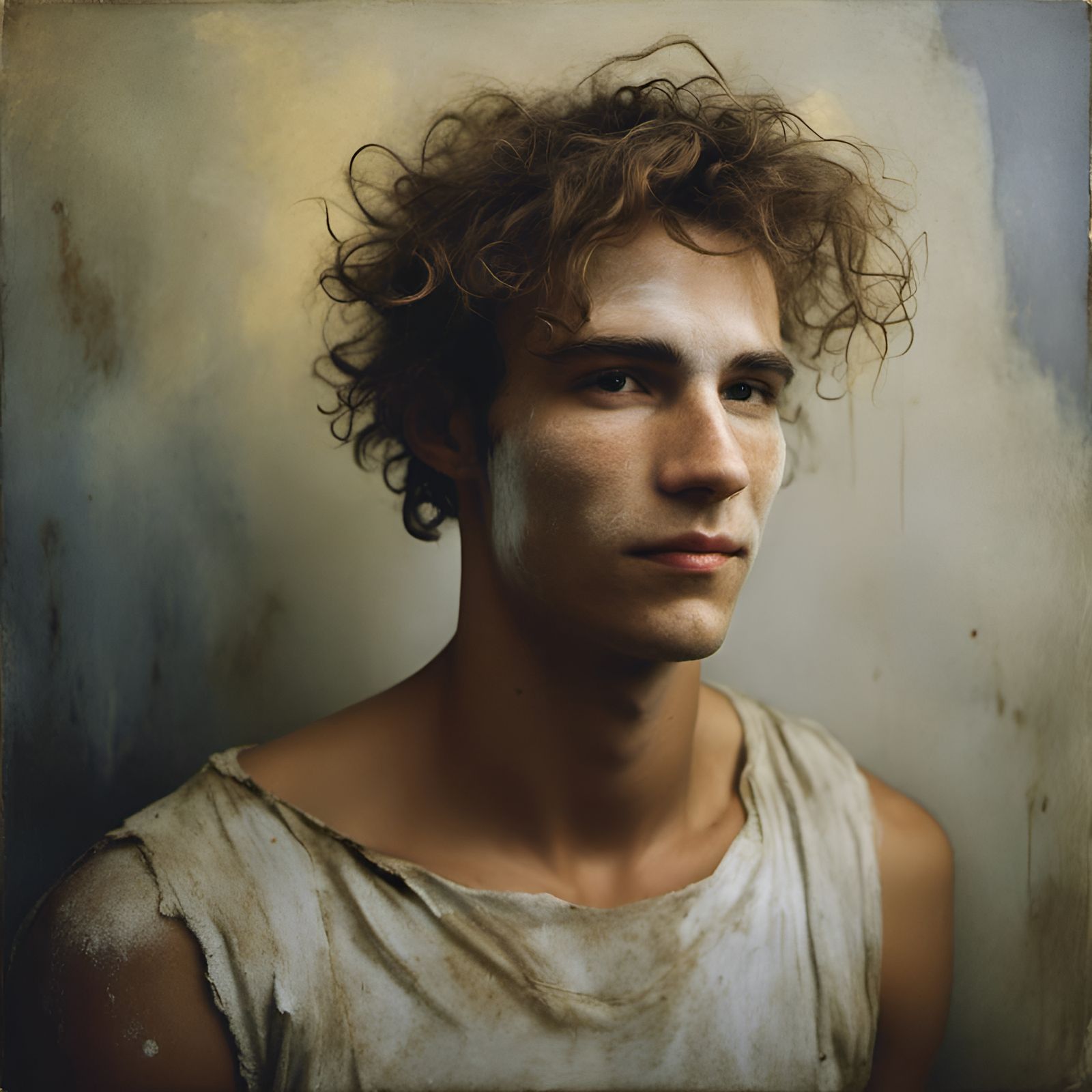 Australian Tonalism Painting of a Queer American Male