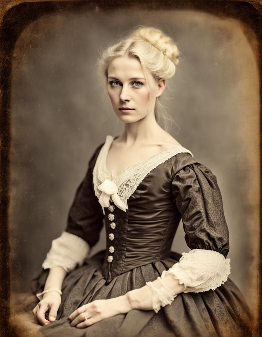 Daguerreotype of a Blonde Aristocrat About to Change