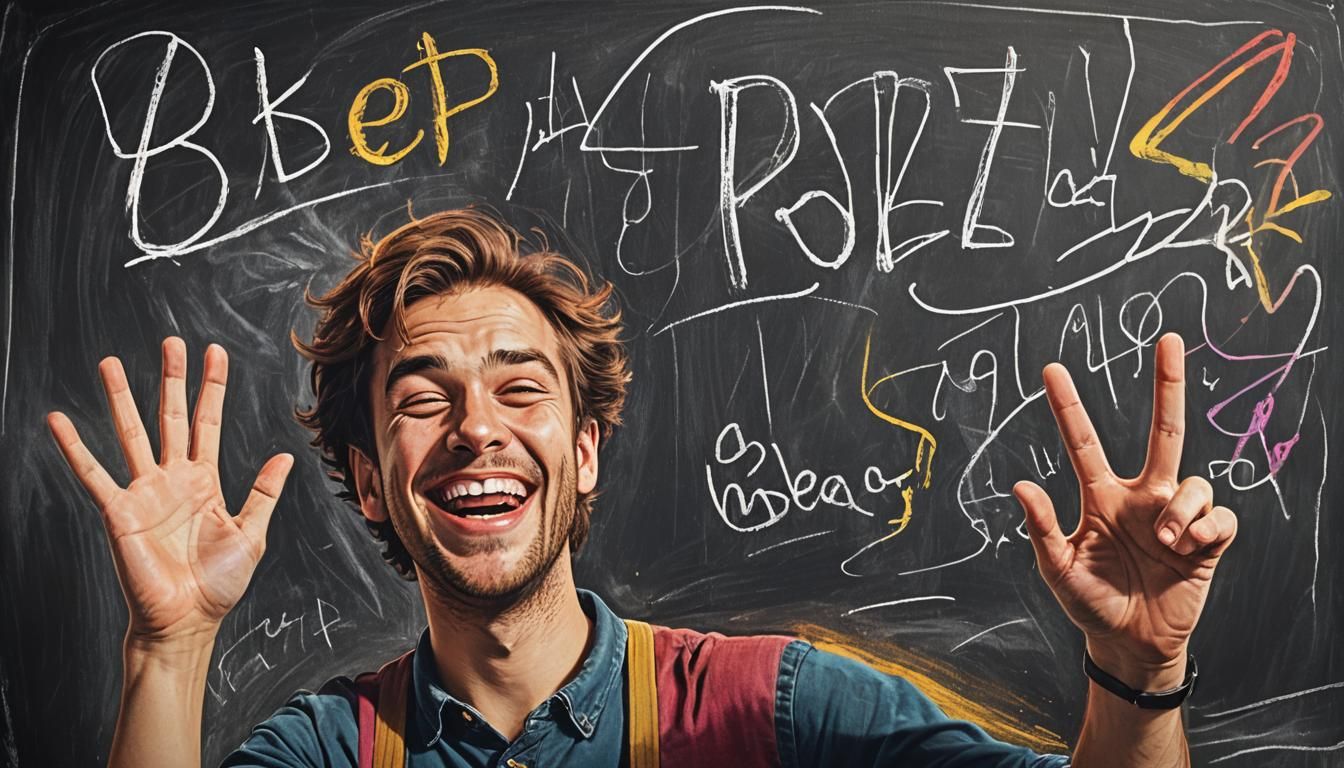 Laughing at Ideas: Vibrant Digital Concept Art