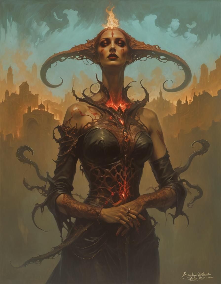 Lovecraftian Ritual in Sunken City at Noir Night