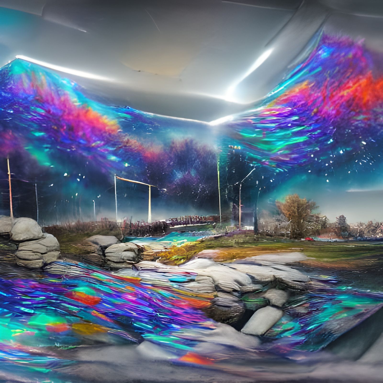 Holographic New Jersey: A Cosmic Astral Illustration