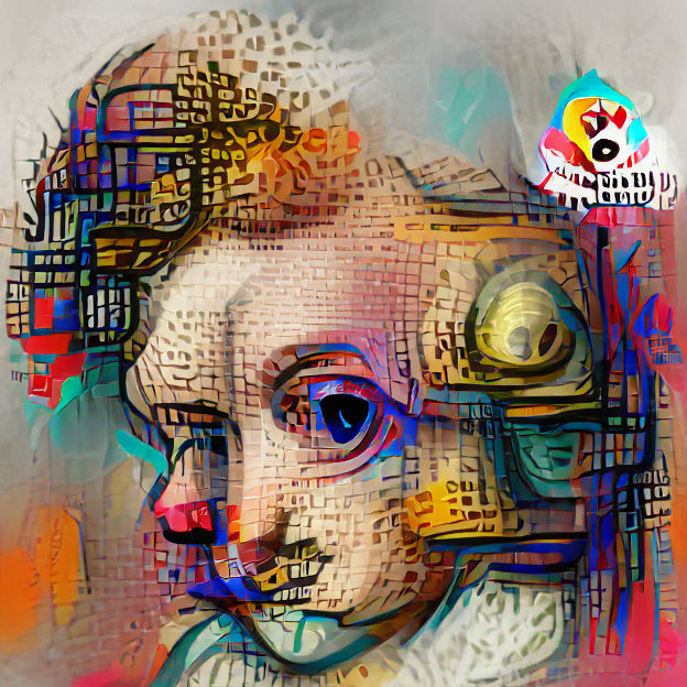 AI Irony: A Mixed Media Digital Illustration
