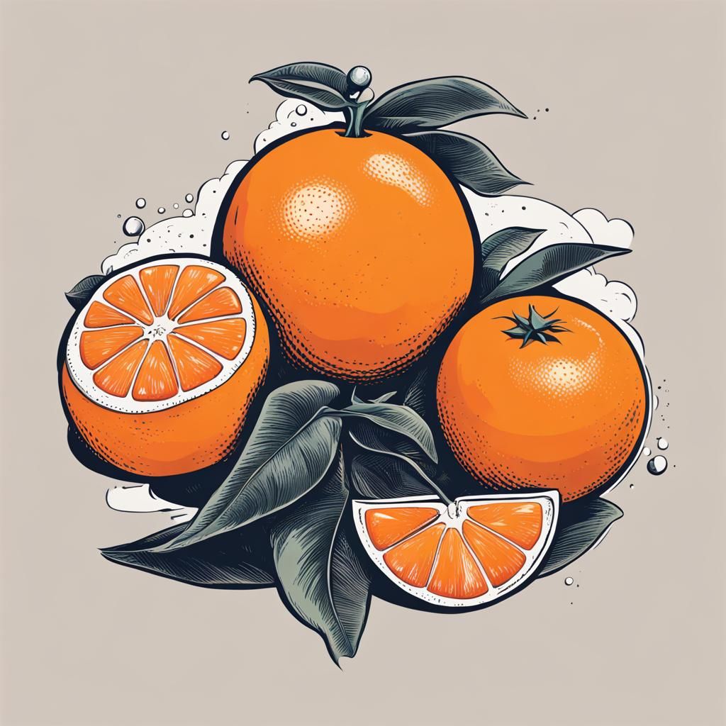 AI Generated Image of Teleorange