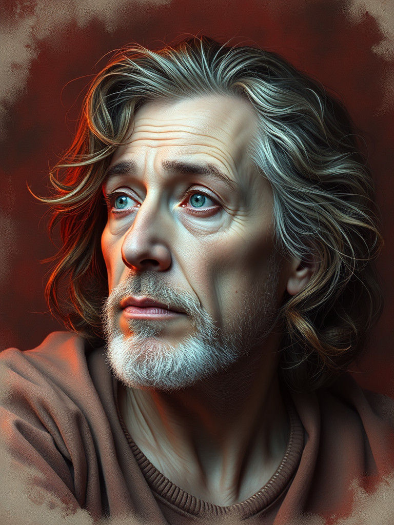 Shadow Figure Screaming in Pain: Hyperrealistic Digital Art