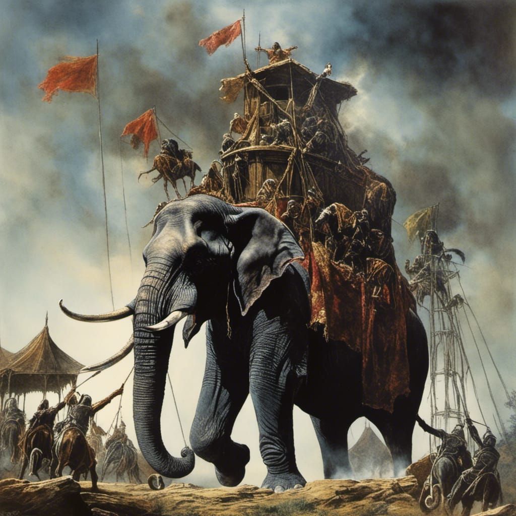 Mumakil of the Haradrim (V1)