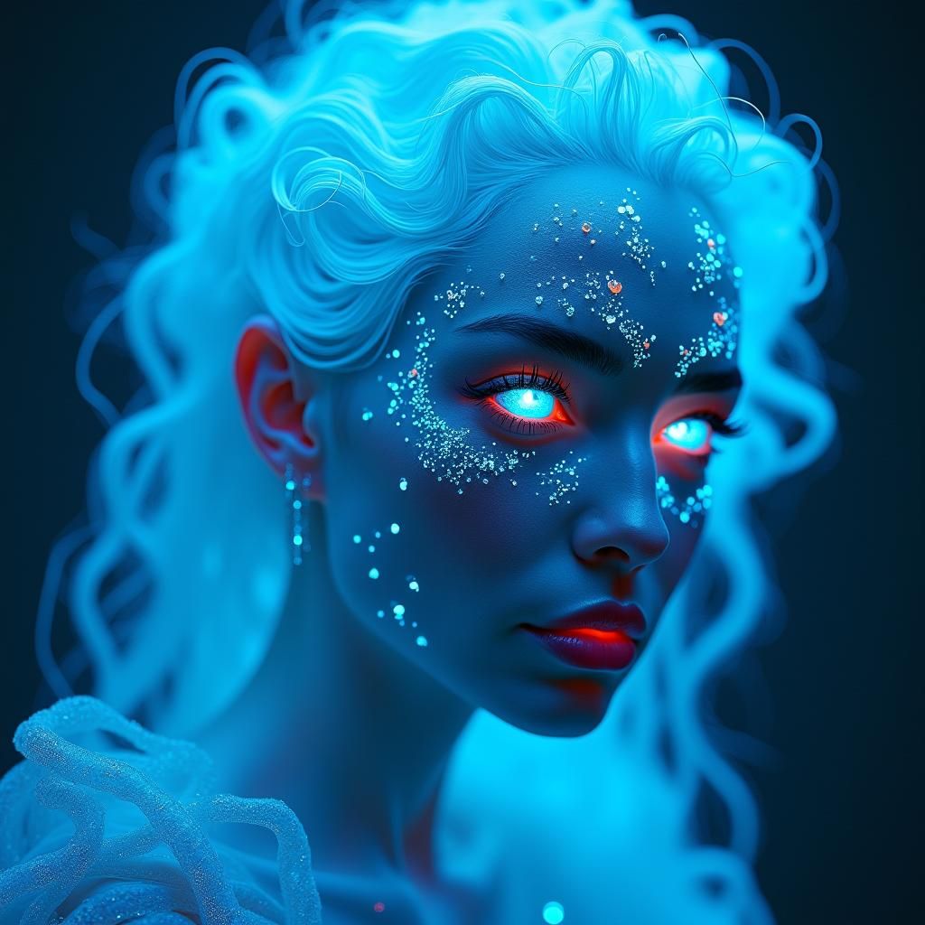 The Mystic Blue Lady