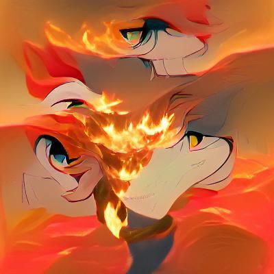 Generated Image of Fire