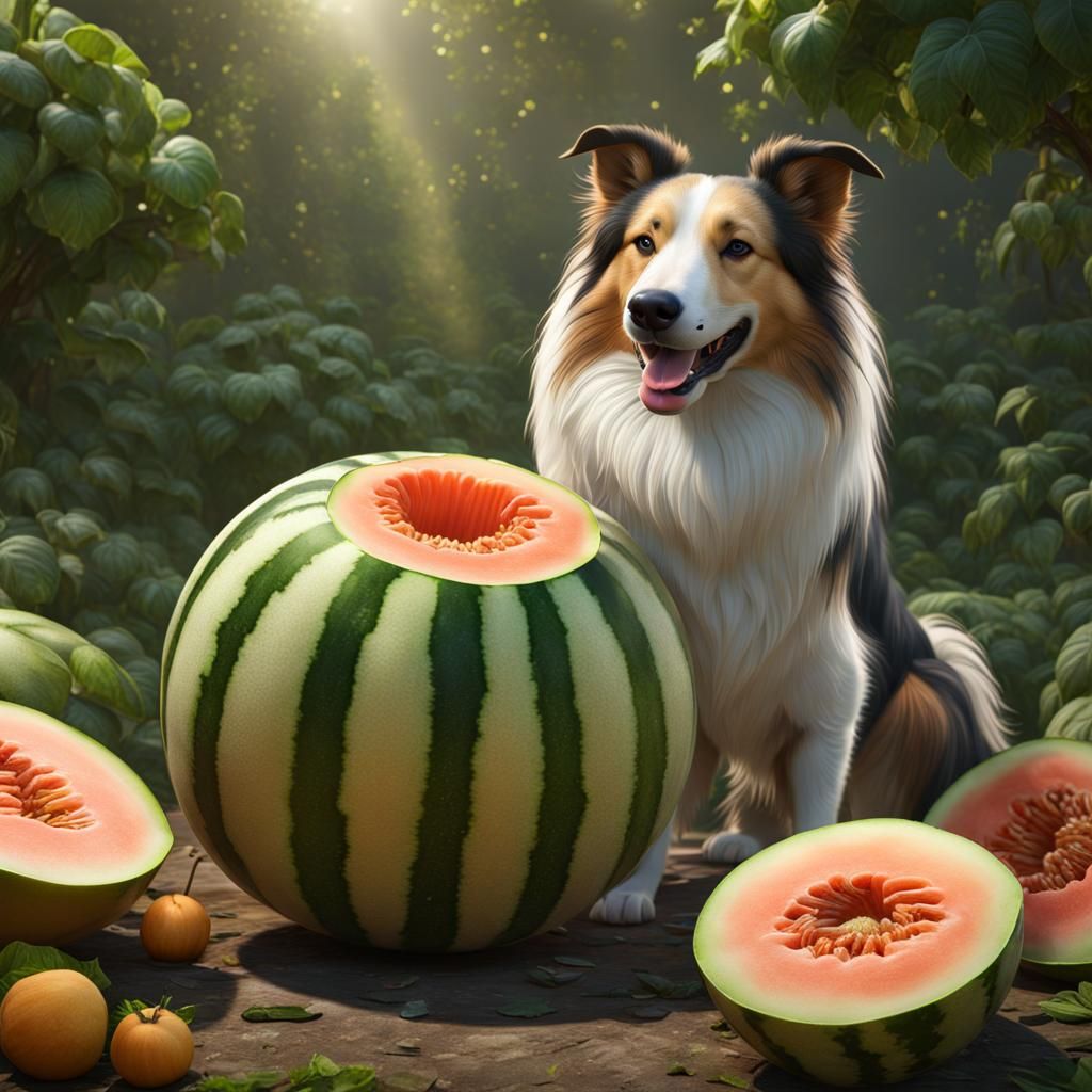Melon Collie Hybrid Fantasy Concept Art