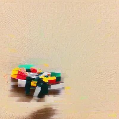 Colorful Lego Bricks Still Life
