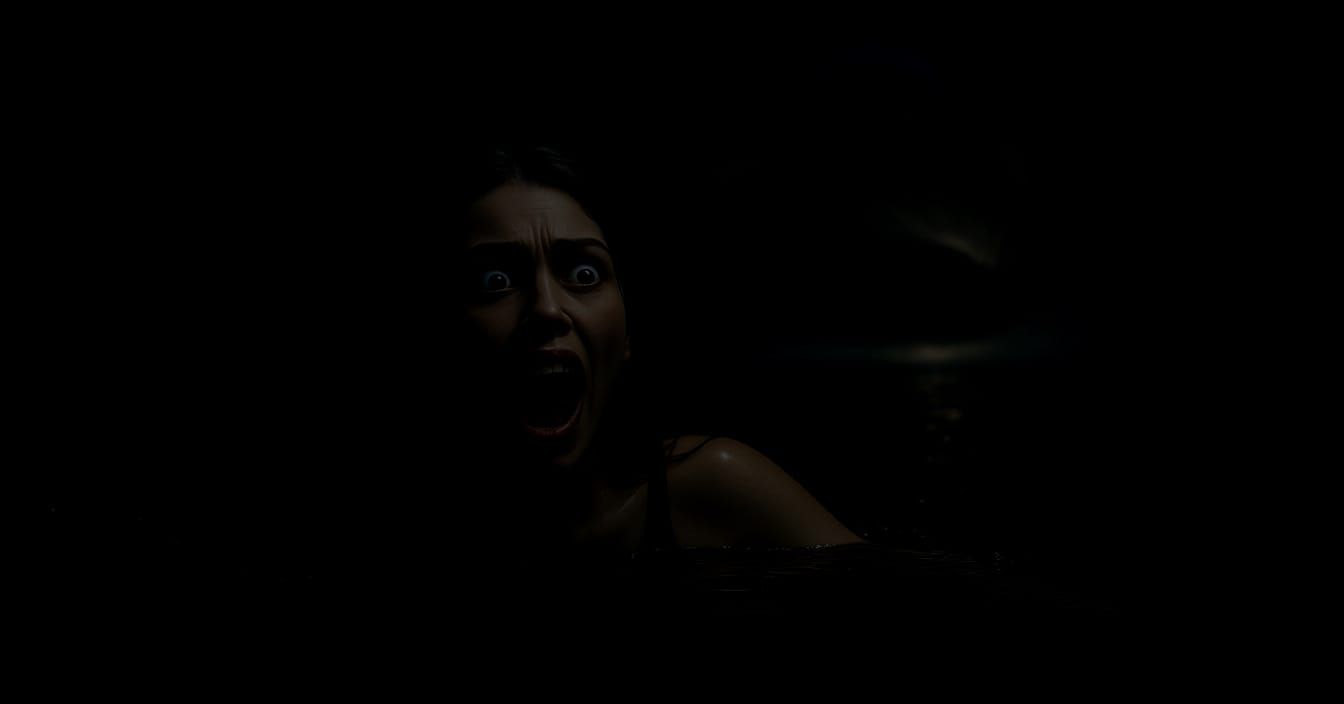 Terrifying Nightmare: Man Screams Towards Black Hole Singula...