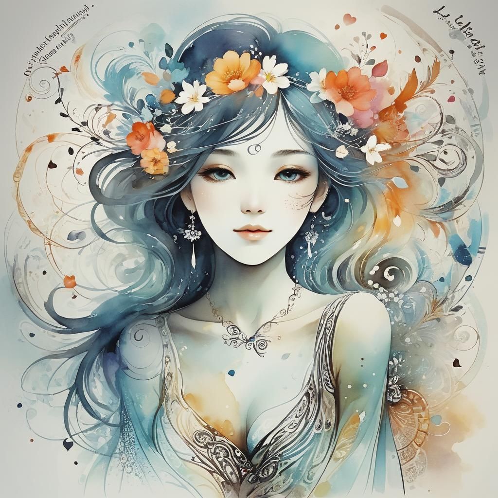 Harmony, Love, Soul Embodied by AI Lady