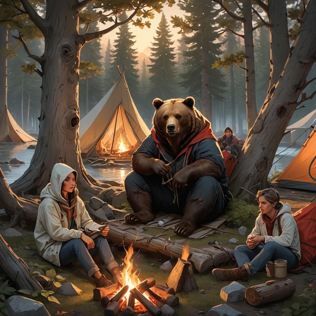 The Bear Chill Camp.