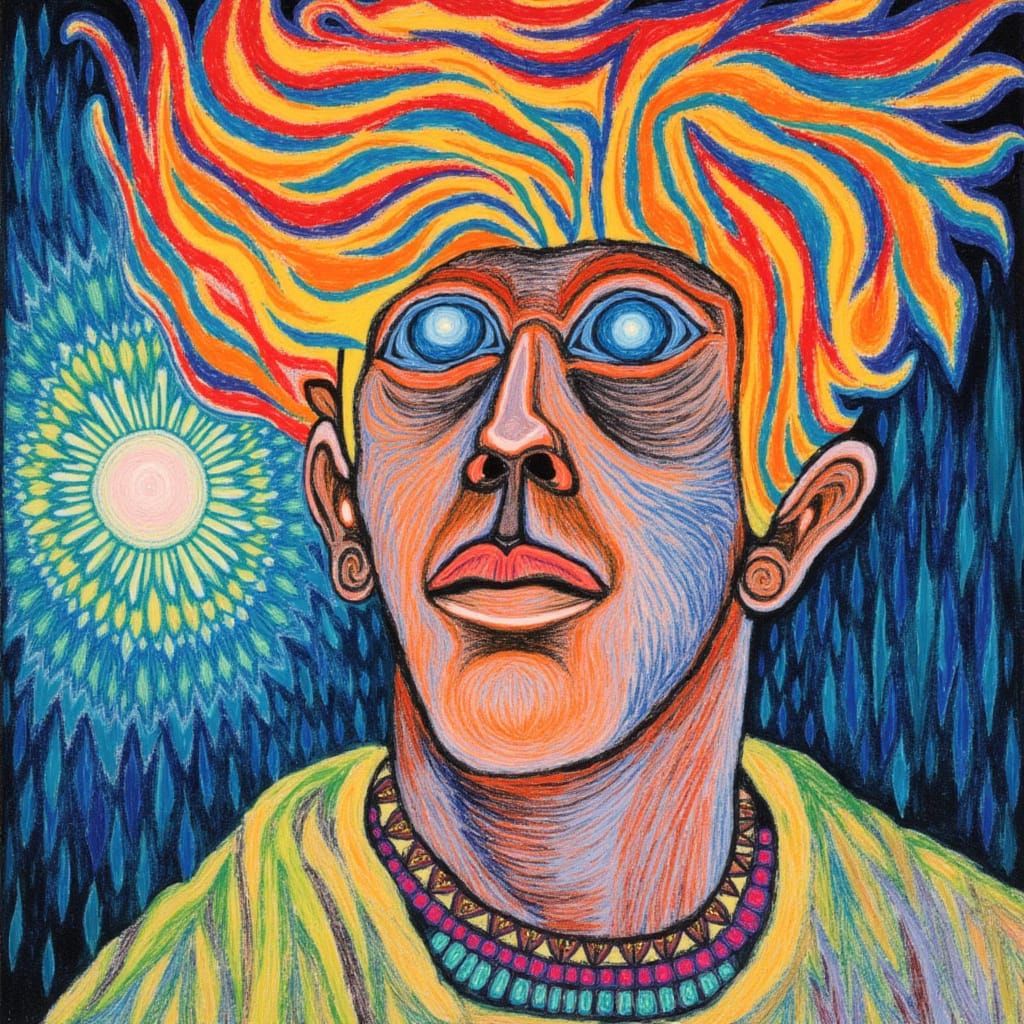 Vibrant Shamanic Aurora Reconfiguration