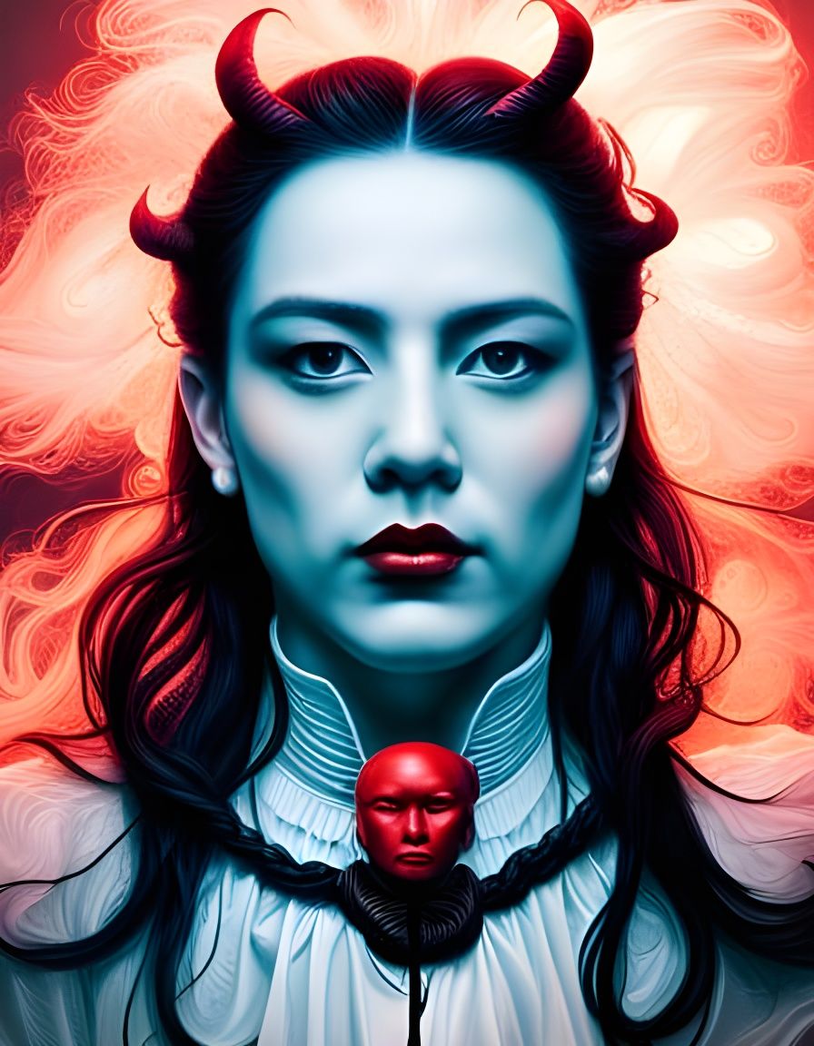 Ethereal Smoke Demon with Marionette Strings