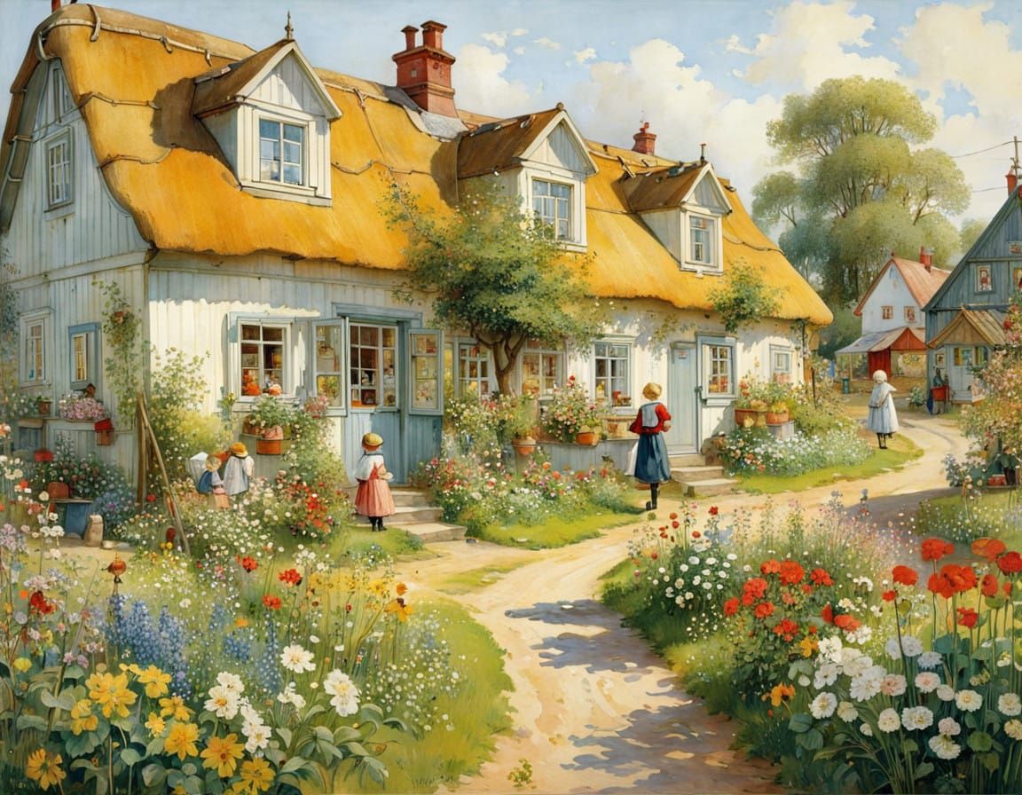 Country duplex home in the English countryside