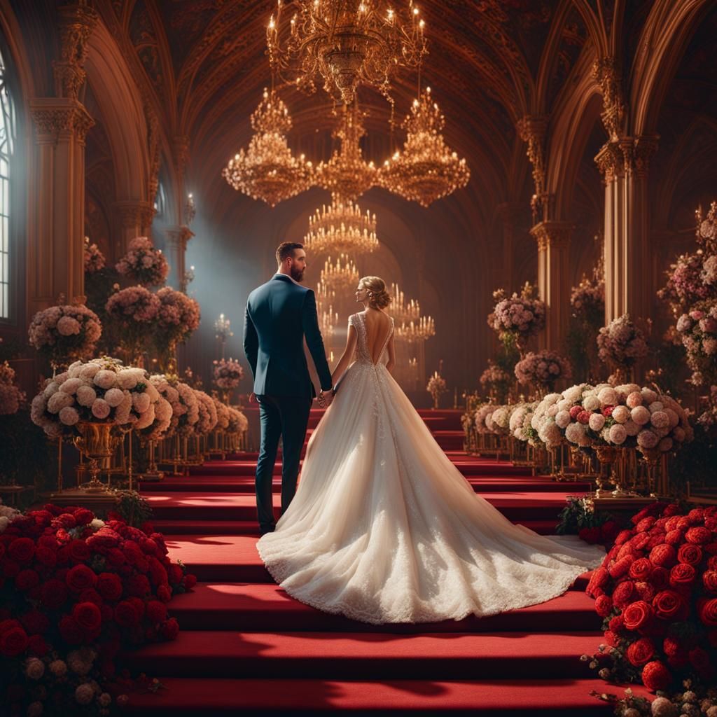 Taylor Swift and Travis Kelce Wedding: Fantasy Concept Art