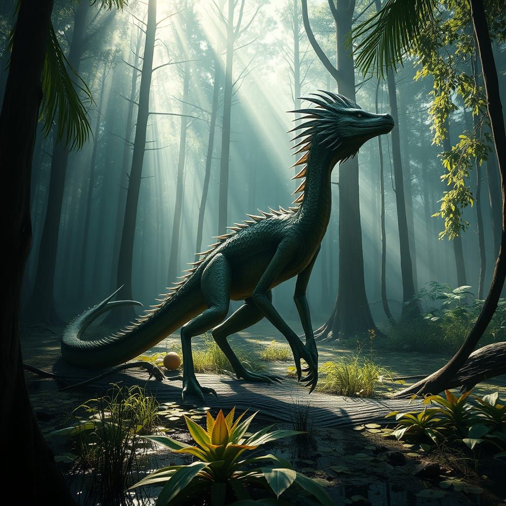 Mystical Cypress Swamp Guardian