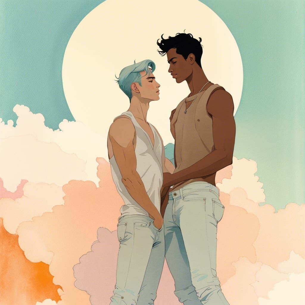 Gay Romance Novel Cover Art
