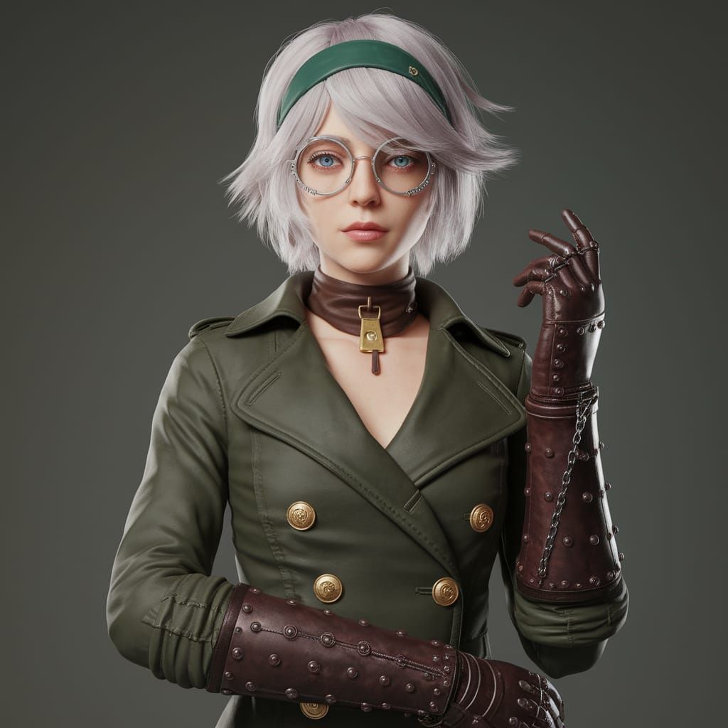 Sakura Taisen's Roberia Karurīni and Her Mecha