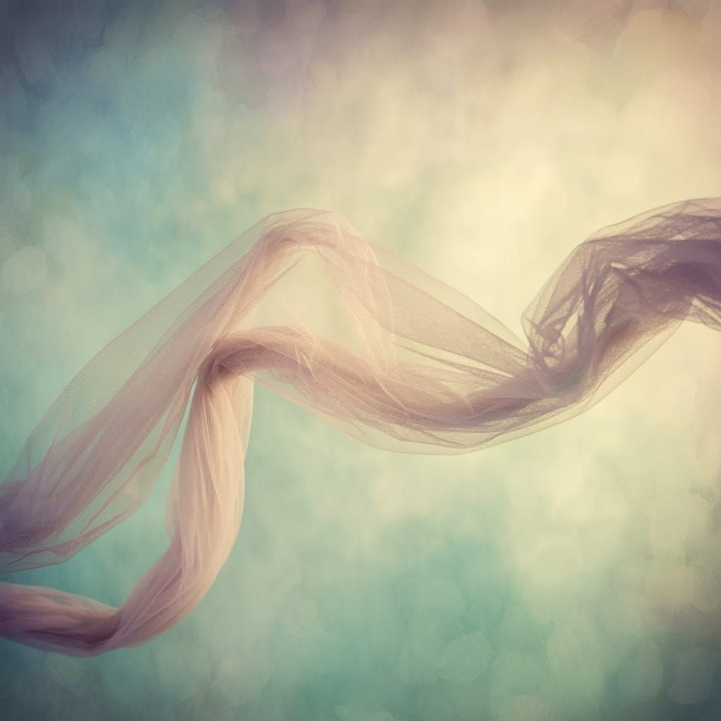 Abstract Heartbreak in Soft Pastel Hues