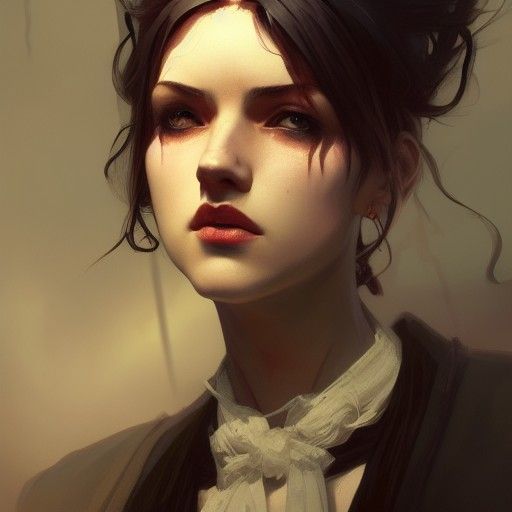 Detailed Portrait of Jack the Ripper in Artstation Style