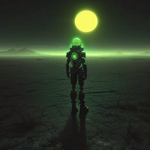 Philosophical Subject Masterpiece in Hyperrealist Style