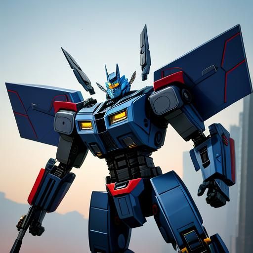 Abstract Image of a Transformer