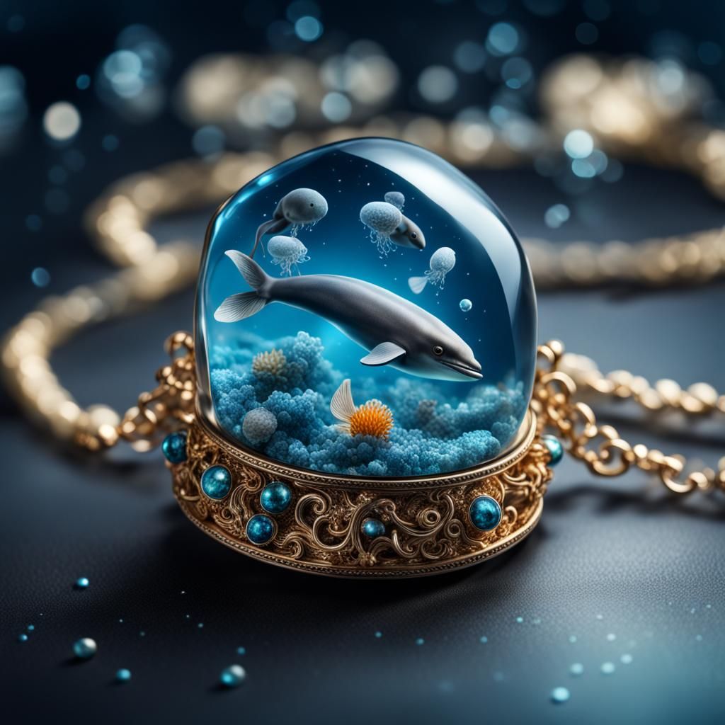 Aquarium Jewelry: Jellyfish, Whales, and Constellations