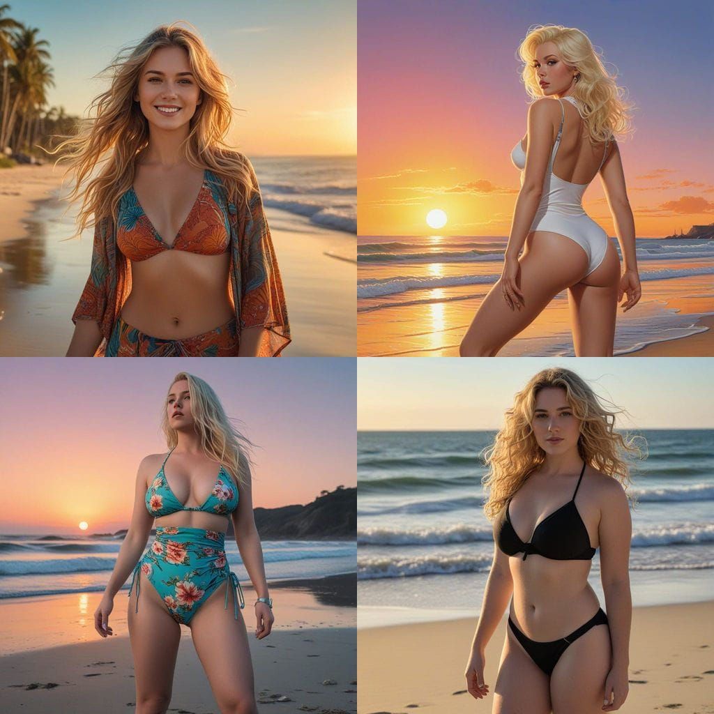 Curvy Beach Goddess in White