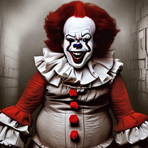 Danny DeVito as Pennywise: Award-Winning Movie Poster