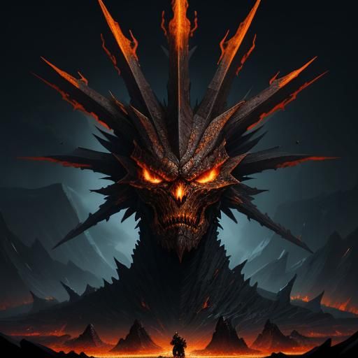 Magma Monolith: Dark Fantasy Concept Art in Unreal Engine