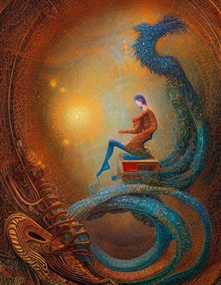 Fairytale Creature in Village Home, Detailed Render