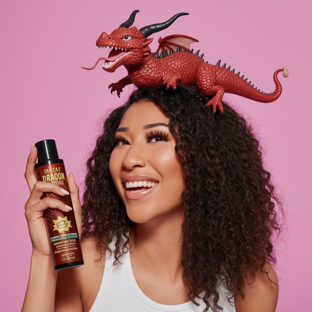 Surreal Beauty Product Reveals Dragon Power