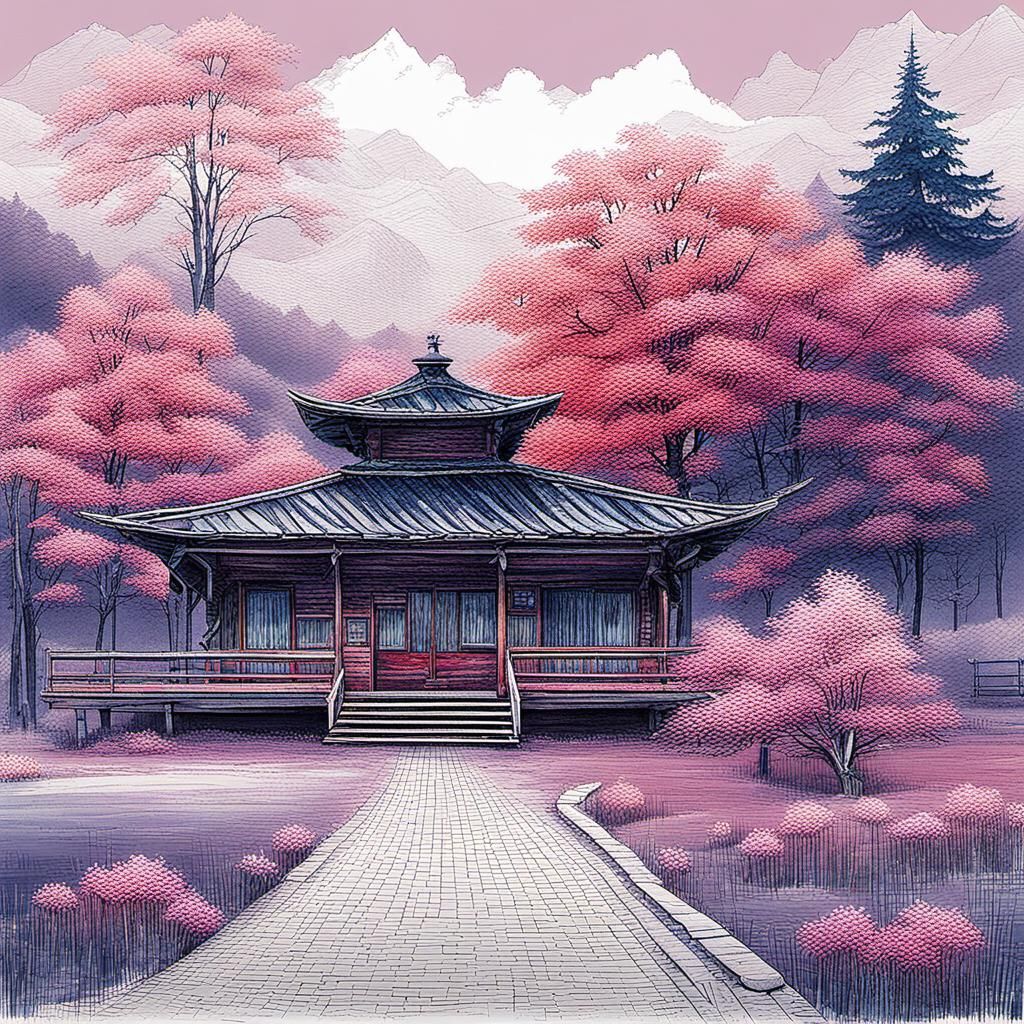 Abstract Crystalline Geometric Design