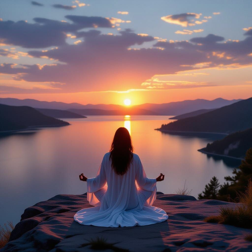 Yoga Saint of Aquarius: Cinematic Film Still