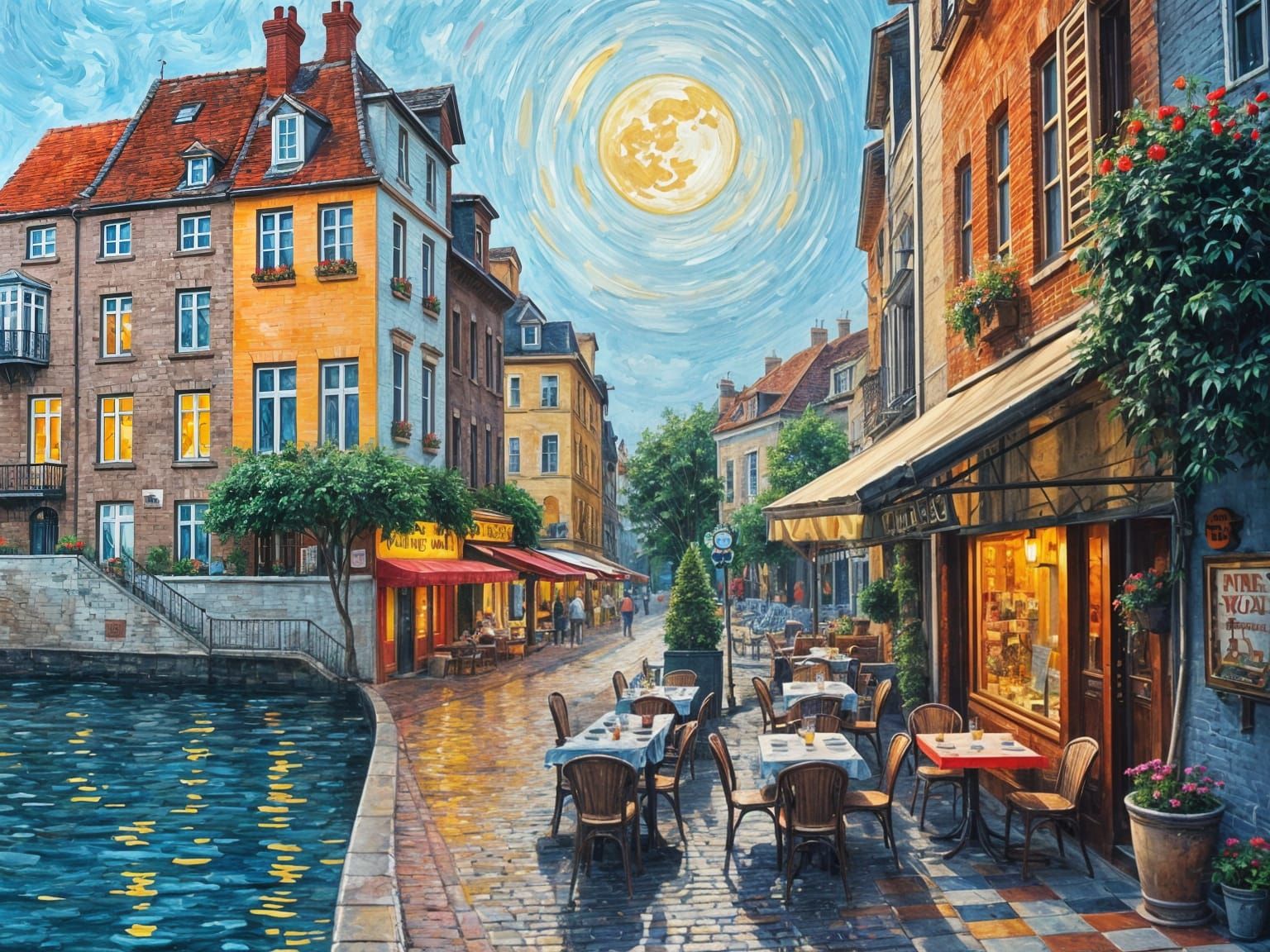 A Bistro by the River