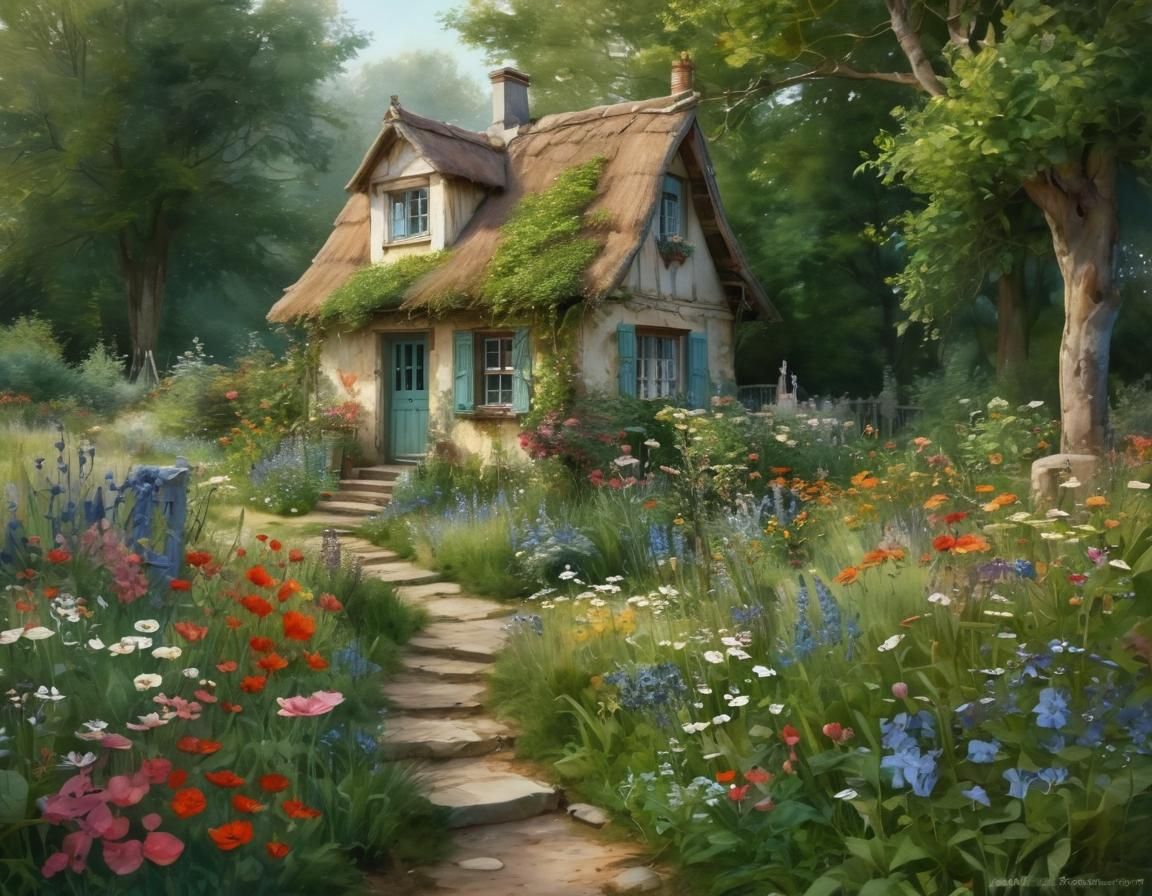 Intricate Watercolour Double Exposure Masterpiece