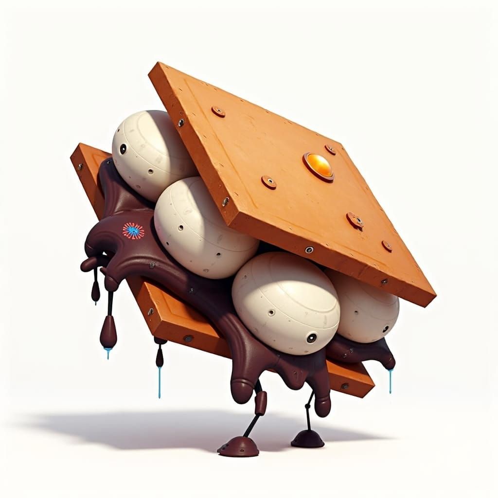 Futuristic Praetorian Guard vs Robotic Minotaur