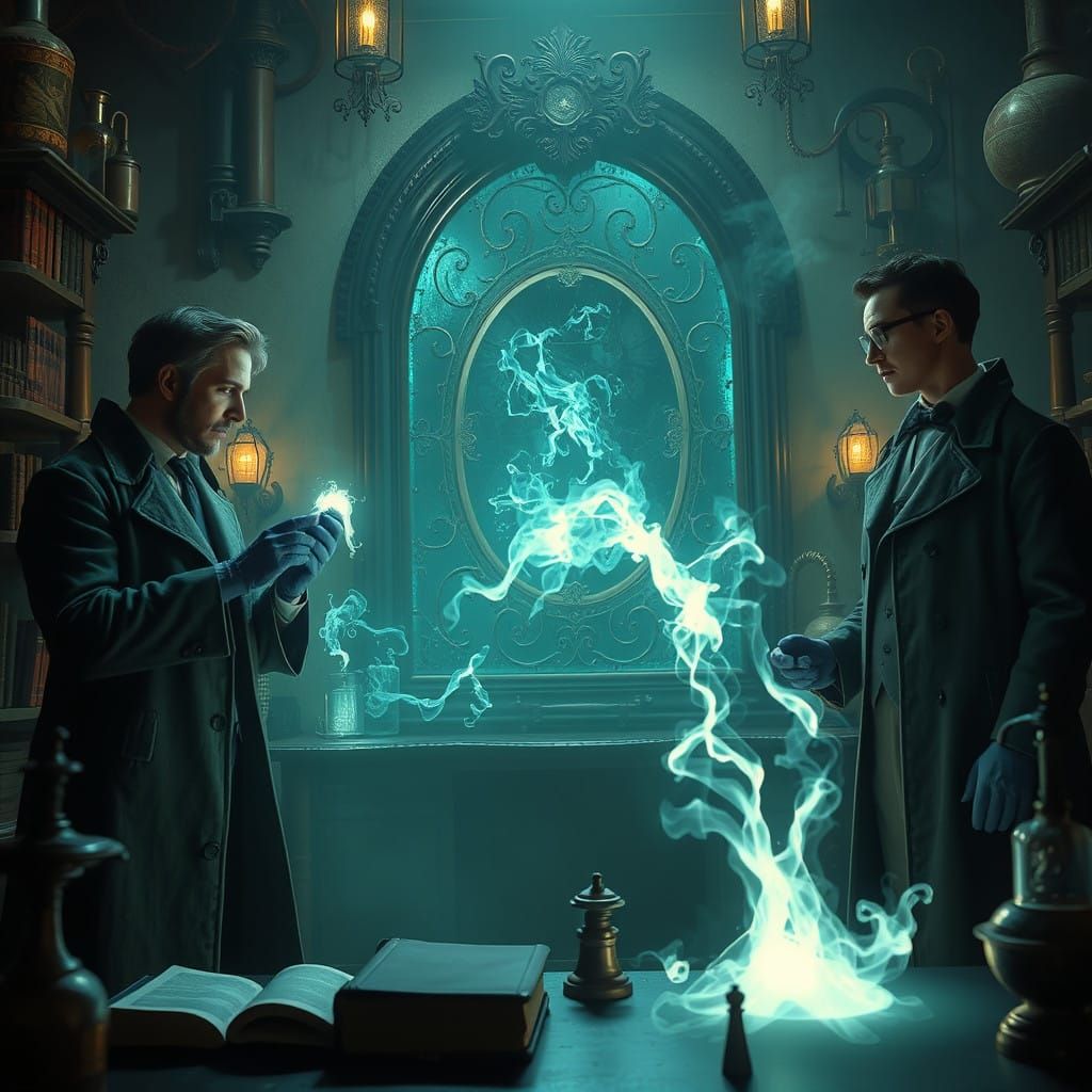 Scientists Unveil Mystical Ectoplasm in Victorian-Inspired L...