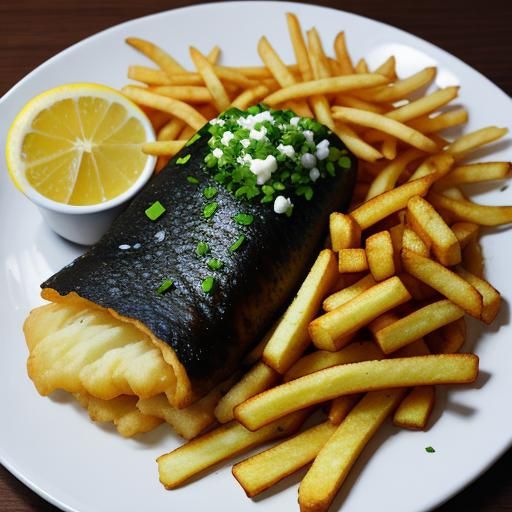 Classic Fish and Chips in 16k