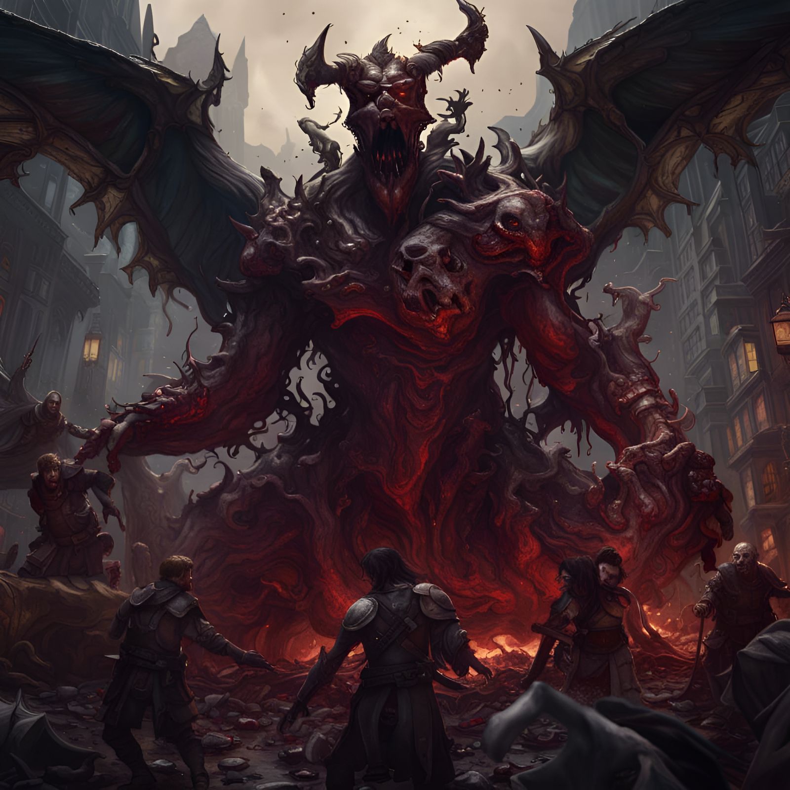 Devils and Angels in a Zombie War