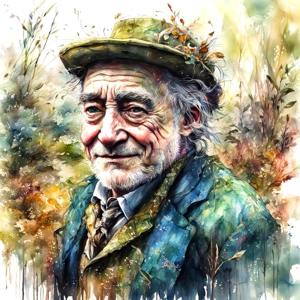 Wind in the Willows: Watercolour Impasto