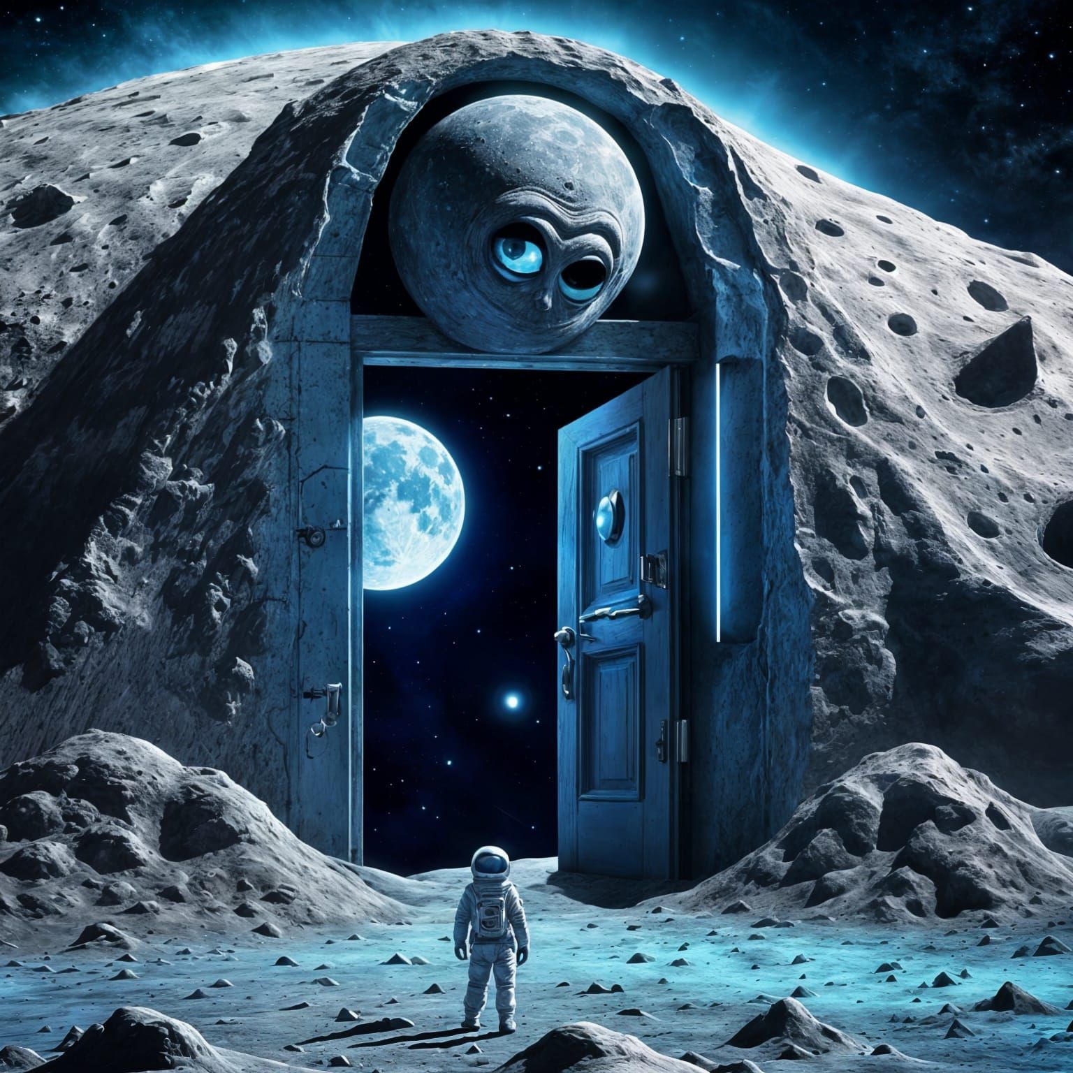 A Small Door on the Moon for E.T.